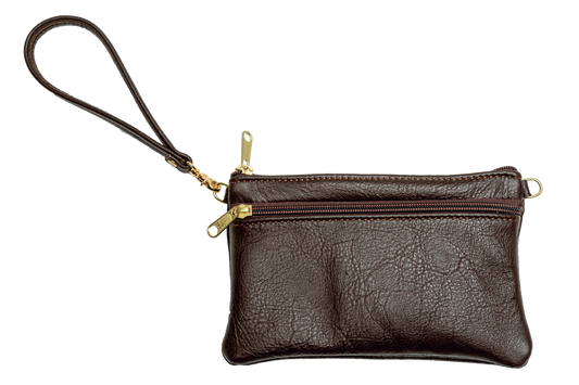 Double Zipper Clutch