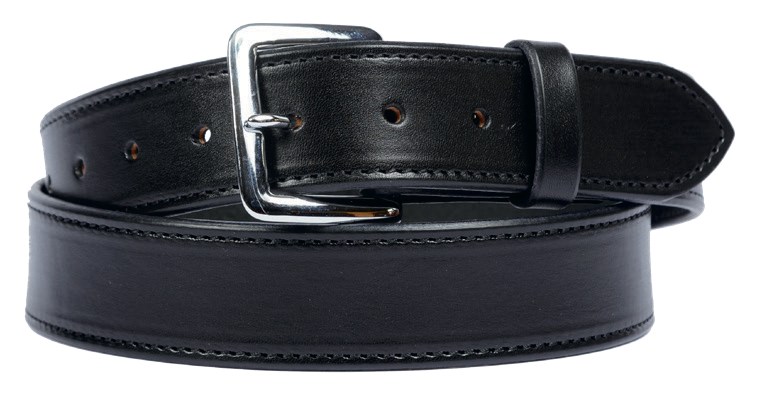 Bridle Leather, Stitched Belt w/ Regular Buckle