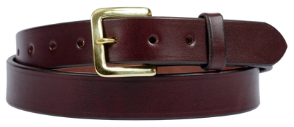 Bridle Leather, Plain Belt w/ Regular Buckle