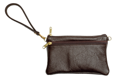Double Zipper Clutch