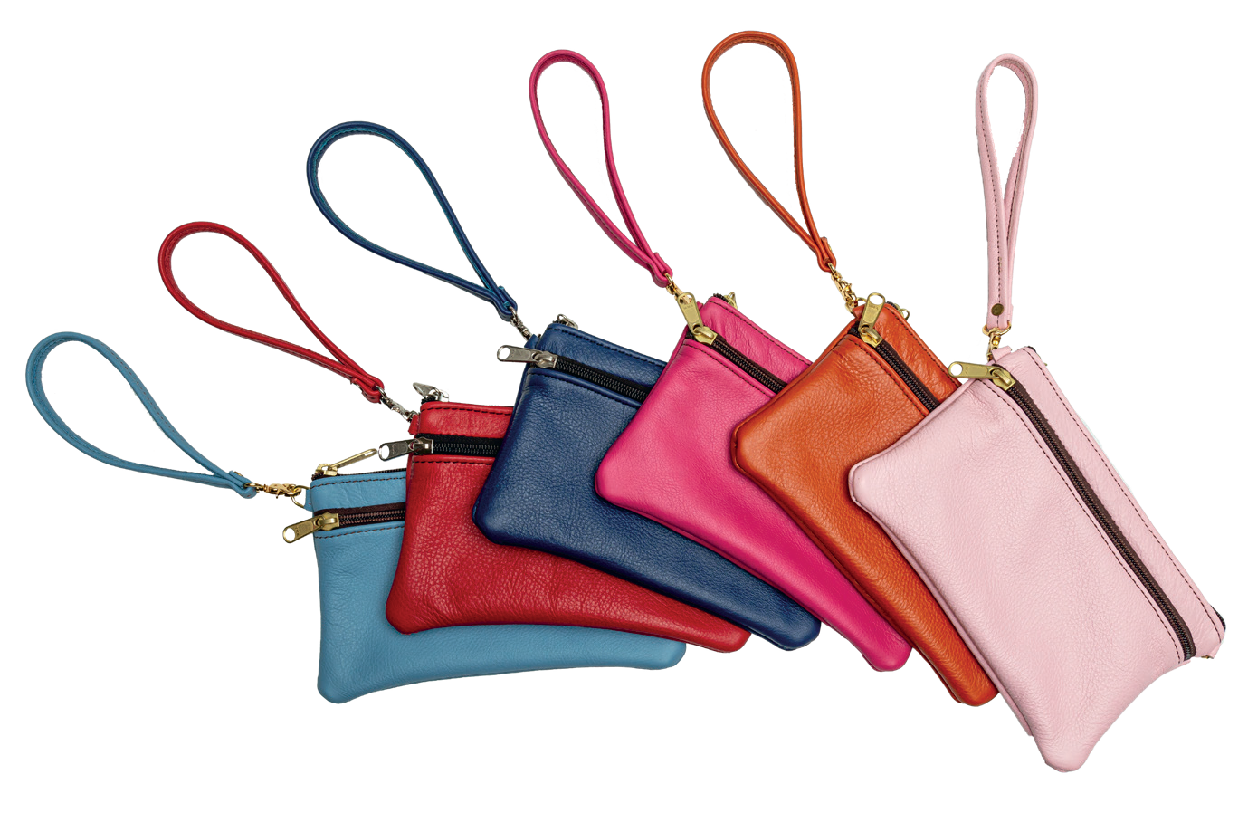 Double Zipper Clutch
