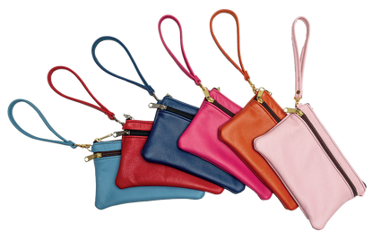 Double Zipper Clutch