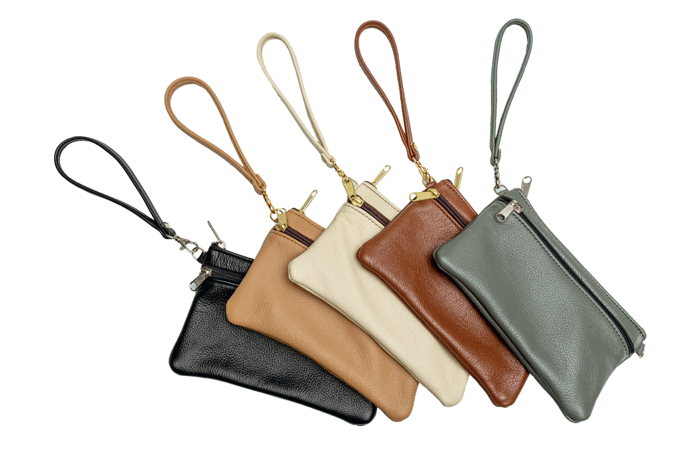 Double Zipper Clutch