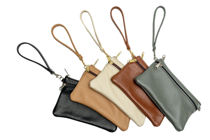 Double Zipper Clutch