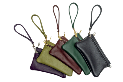 Double Zipper Clutch